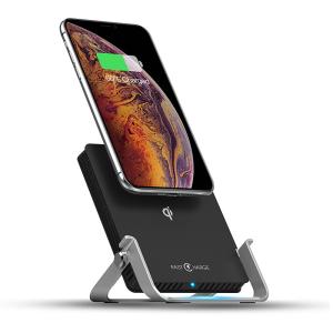 Wholesale Qi Adjustable Fast Wireless Charger , Qi 10w Wireless Charging Stand Suspension from china suppliers