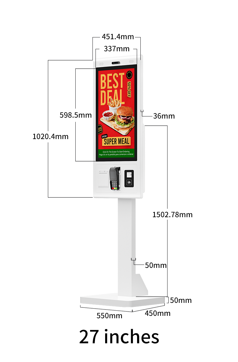 Transform Your Business with Our LCD Self - Service Kiosk