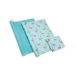Absorbent Microfiber Waffle Weave Golf Towel Printed Custom Logo