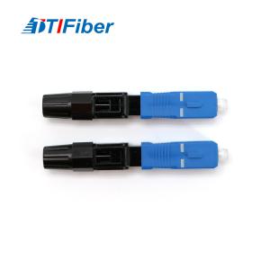 Wholesale Fiber Optic Fast Connector SC UPC For FTTH Drop Cable Field Termination from china suppliers
