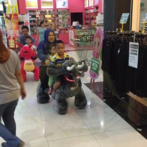 Wholesale Hansel plush animal go cart walking bike for adults ride on animal toy racing cars game from china suppliers