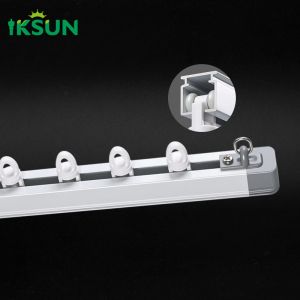 Extendable Aluminium Ajustbale Curtain Track Rail Curtain For Home