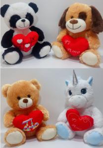 China 4 ASSTD Children Gift Teddy Bear/Uuicorn/Panda/Dog Plush Toy Adorable on sale