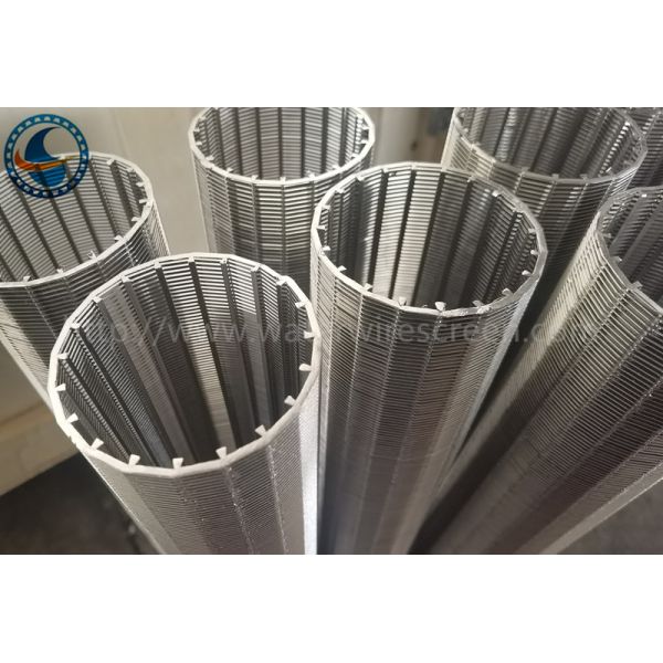 AISI 304 Inverted Wire Wrapped Screen With 100um Slot