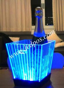 China LED Color Changing 5L Ice Bucket Waterproof Wine Beer Alcohol Partys Night clubs on sale