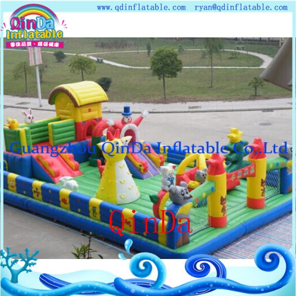 Quality Guangzhou QinDa Inflatable Castle, Theme Bouncer, Bouncy Castle for sale