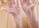 PE Disposable Hand Poly Gloves for Household Cleaning