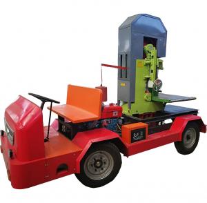 Wholesale Diesel Powered Vertical Band Saw With Mobile Wheel, Vertical Bandsaw Mill Machine from china suppliers