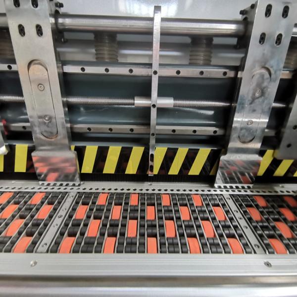 Automated 4 Colours Corrugated Carton Flexo Printing Machine Slotting Die Cutting