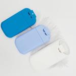 Refill Card Bottle Sprayer 20ml 30ml With Silicone Lanyard Round Shoulder Design