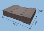 Square Concrete Cover Block Moulds 69 * 50 * 12cm Abrasion Resistance Durable