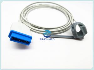China TS-F4-GE Datex Ohmeda S / 5 Adult Spo2 Sensor Peidatric 11 Pin Medical TPU Material on sale