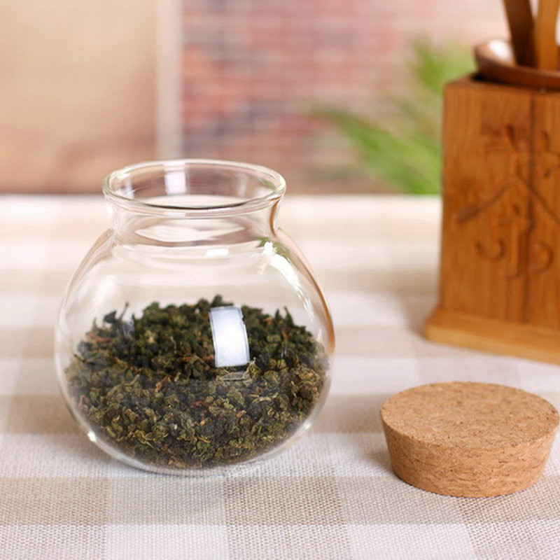 SGS Lead Free Borosilicate Glass Wide Mouth Storage Jars
