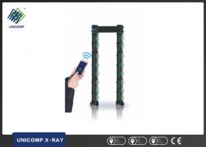 China Portable Folding Walk Through Metal Detector Gates For Securituy Inspection on sale