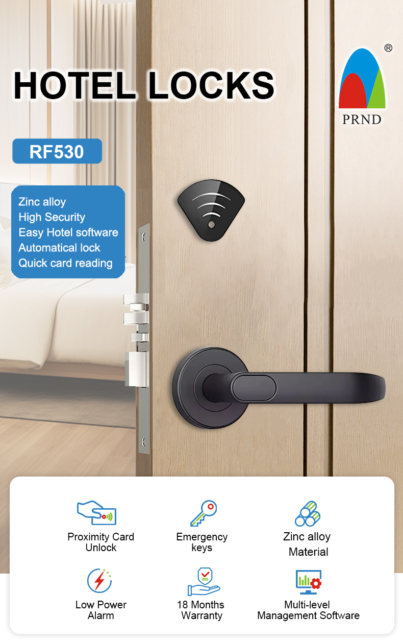 RF530 Split Hotel Lock