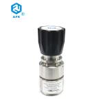 PCTFE Seat Stainless Steel Hydrogen Pressure Regulator 316L Spring