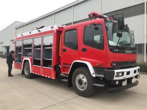 Wholesale 177kw 6 Wheeled Water Tank Fire Truck 6000L Capacity With Double Cabin from china suppliers