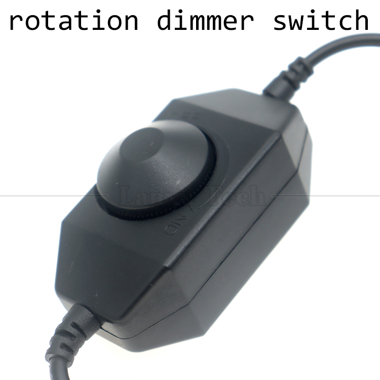CE Certificate 12V 24V Male to Female DC Power ON OFF Switch Controller LED Dimmer for Lamp