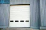 Thermal Insulated AC220V 150mm Track Overhead Garage Door