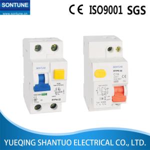Wholesale High Short 3KA RCBO Circuit Breaker , 2 Pole RCBO 30ma With Overcurrent Protection from china suppliers