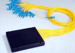 1×8 PLC Fiber Optic Splitter Steel Tube Package and LSZH