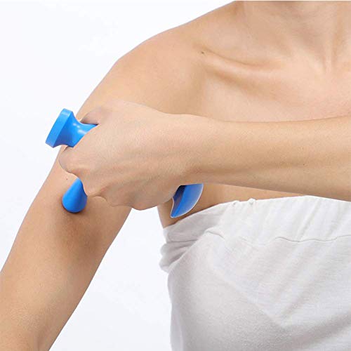 Manual Thumb Massage Tools Physiotherapy Press Trigger Point Full Body Deep Tissue Massage Relax T-shaped Point Massager