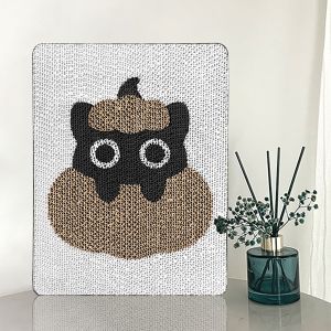 Scratcher Board Box Pumpkin Peek-a-Boo Cat Scratching Board Cat Scratching Post