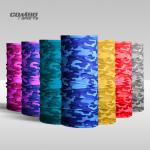 Custom made Sublimated Multifunctional Headwear Bandana 128gsm microfiber