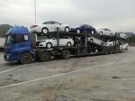 Jost E100 Landing Gear 3 Axles Car Carrier for Limousine/Sedan Semi Trailer