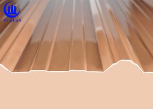 Wholesale Plastic Roof Tiles PMMA Coated 3 layer UPVC Corrugated Roofing Sheets from china suppliers