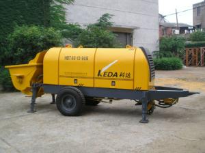 Wholesale Stationary Trailer Mounted Concrete Pump HBT80.13.110S With Motor Power from china suppliers