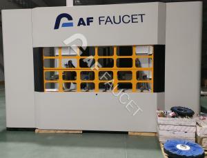 Wholesale RTAF-AP04AZ-Zinc Alloy Sanitaryware Polishing Machine, 4-spindles mop wheels polishing machine, CNC polishing machine from china suppliers