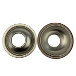 Personal Care Coconut Oil Tin Can Dome In Various Sizes Standard Actuator
