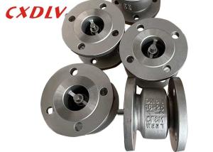 Wholesale CF8 Vertical Silence Type Spring Loaded Flange End Stainless Steel Check Valve from china suppliers