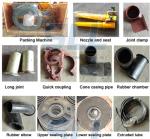 High quality upper sealing plate in shotcrete machine wear resistance