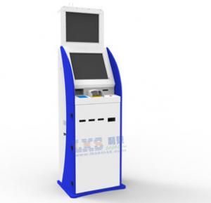 China Customized Cash Payment Kiosk , Computer Enclosure Payment Machines on sale