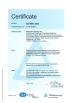 Singuway Biotech Inc Certifications