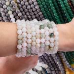 TianShan Emerald Green Round Bead Natural Crystal Gemstone Different Bead Size