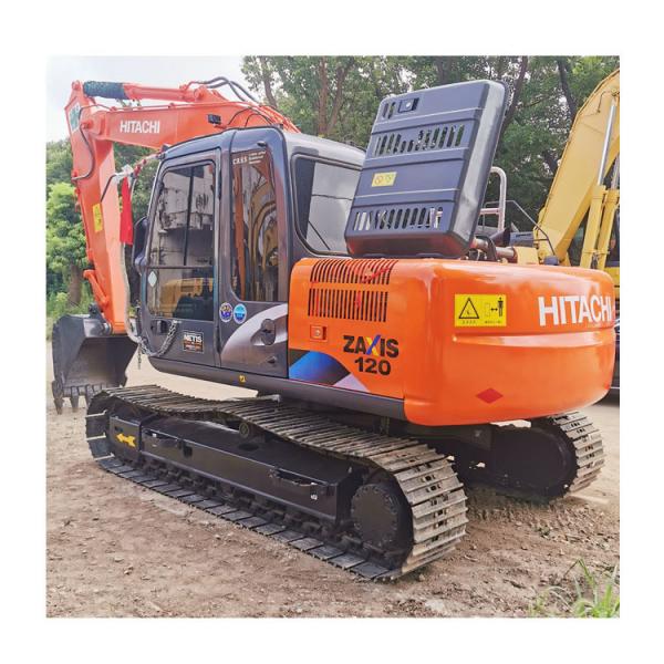 Original Japan Hitachi ZX120 12 Ton Crawler Excavator with Good Condition in