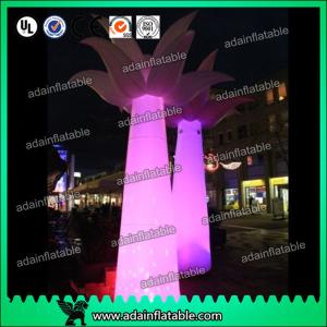Wholesale 3M 210T Polyester Cloth Event Decoration Inflatable Flower Tree Pillar from china suppliers
