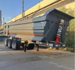 Heavy-Duty 3/4 Axles 40-80 Tons Hydraulic Tipper Dumper Trailer Rear Dump Semi