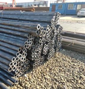 Wholesale ASTM A106 Seamless Carbon Steel Pipe Black Painting Pressure Tube 1250mm Width from china suppliers