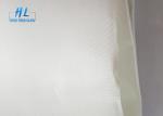 White Fiberglass Fabric Cloth Heat Insulation For Fireproofing And Silicone