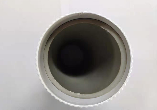 Ripple Round Extruded Aluminum Tube Easy Processing Durable For Casing