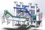 99.9% Filter Efficiency Industrial Dust Removal Machine High Productivity