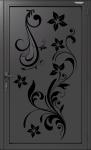 Square Aluminium Profile Gate Fireproof Outdoor Aluminum Estate Gates