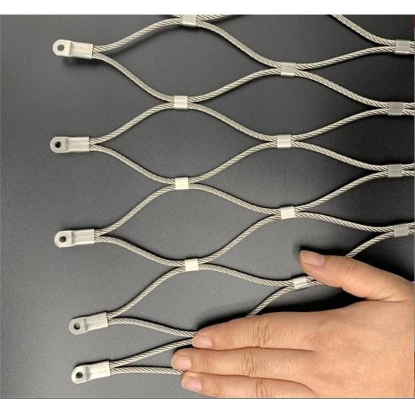 Flexible Stainless Steel Rope Netting Safety Resistant Fall Proof Fence