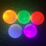 Custom Flashing Light Up Golf Balls Colorful Bulk Assortment for Sports Practice
