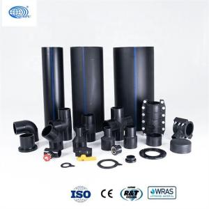 Wholesale ODM Large Diameter HDPE Pipes And Fittings PN4 To PN32 Pressure from china suppliers