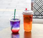 500ml disposable pp disposable cups with dome lids for cold drinks